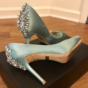 Badgley Mischka ”Nilla” Embellished Heel